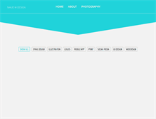 Tablet Screenshot of maudwdesign.com